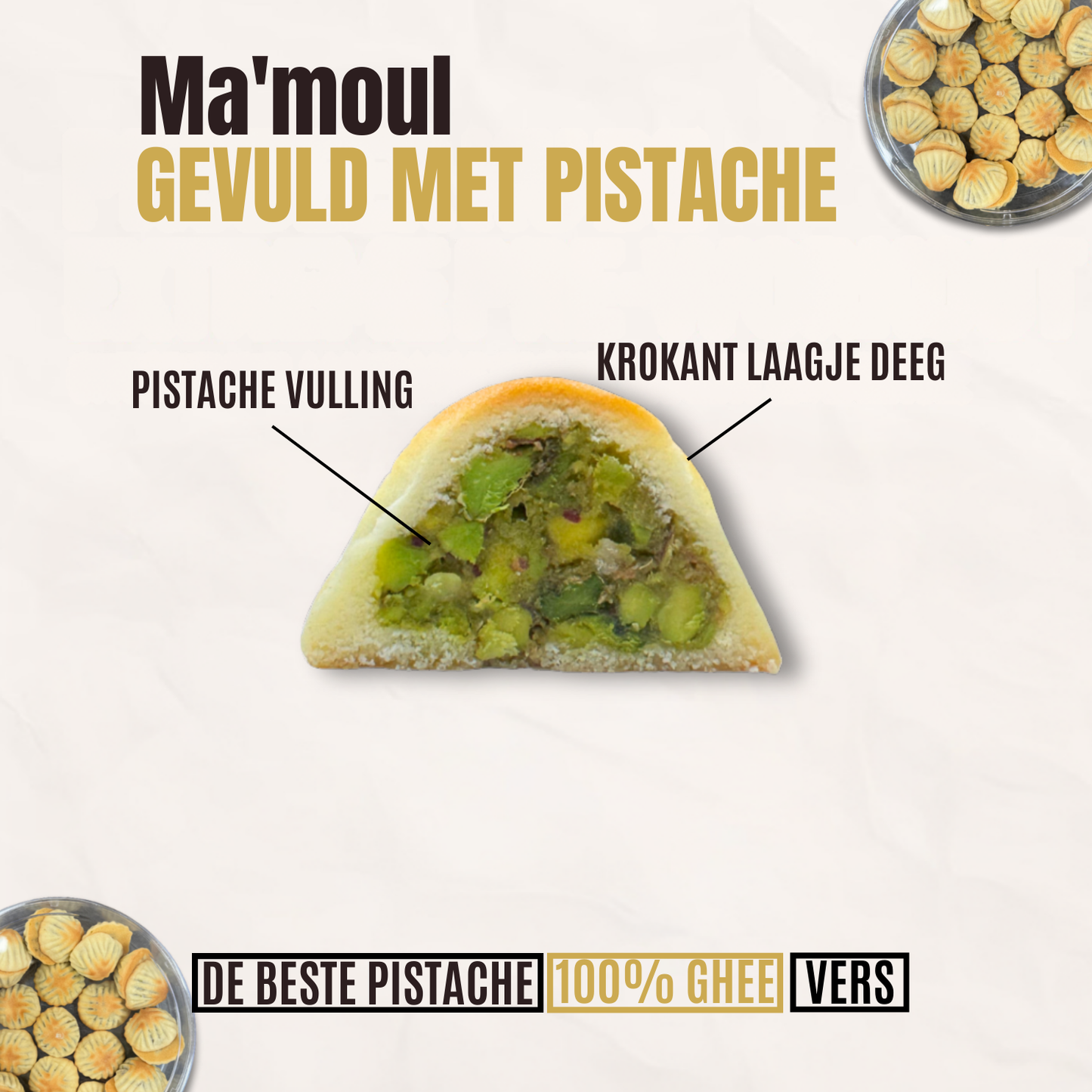 Ma'amoul (Pistache)